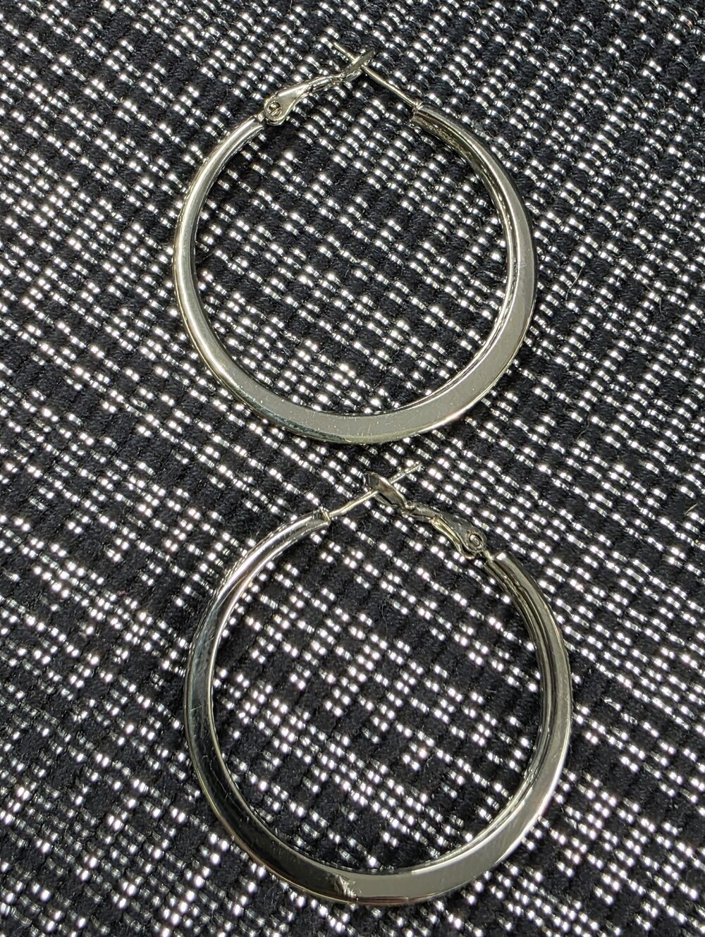 Tiffany & Company Elsa Peretti Sterling Silver Hoops - Picture 4 of 5